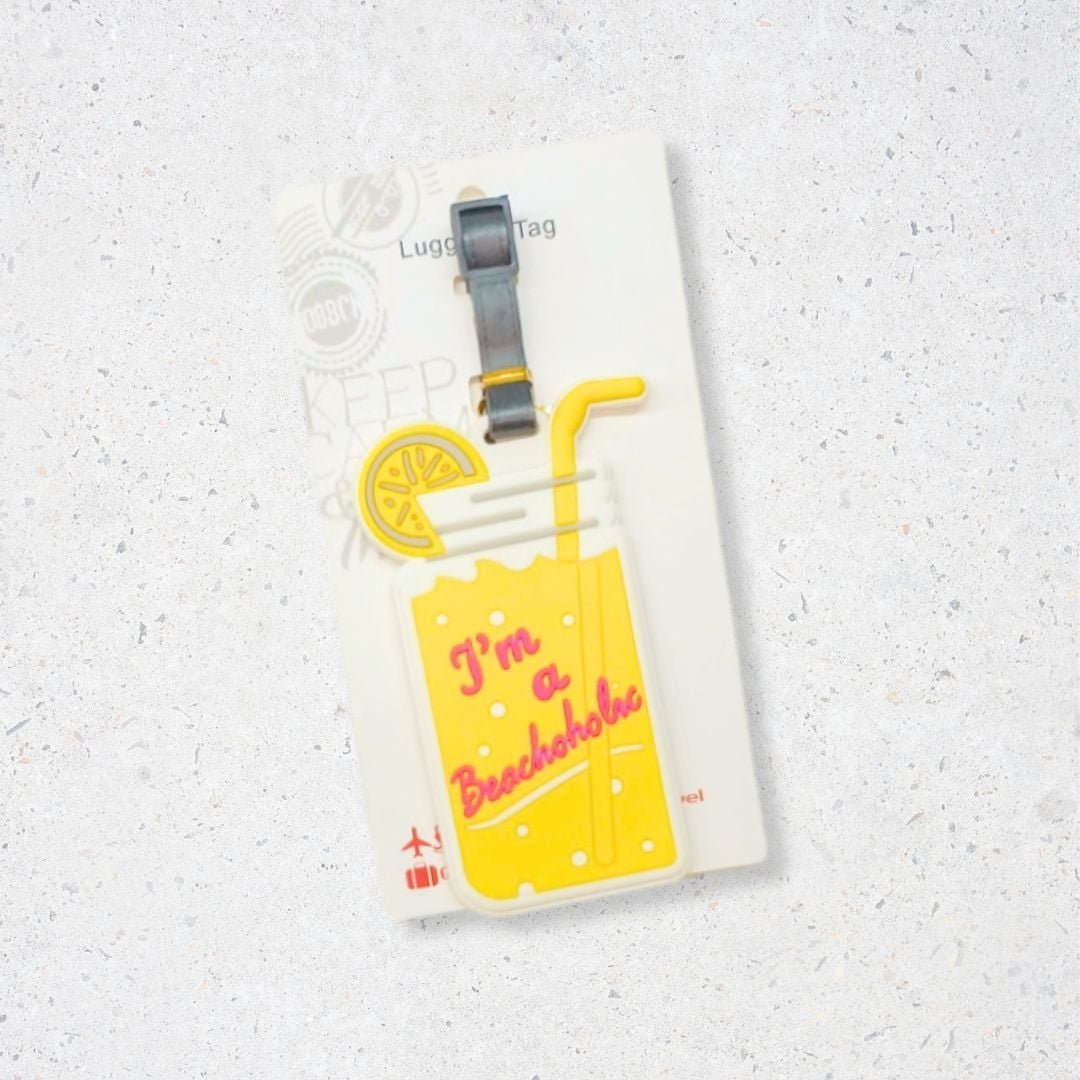 Beach-o-holic Luggage Tag