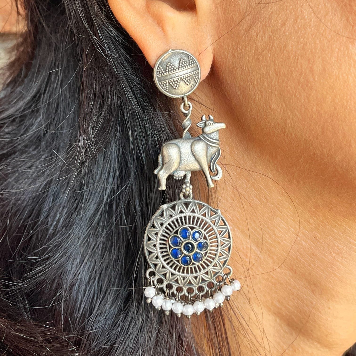 Nandi - Dangler Earrings