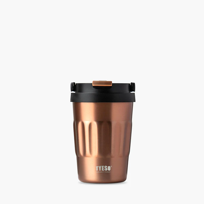 TYESO STAINLESS STEEL PORTABLE TUMBLER- ROSE GOLD