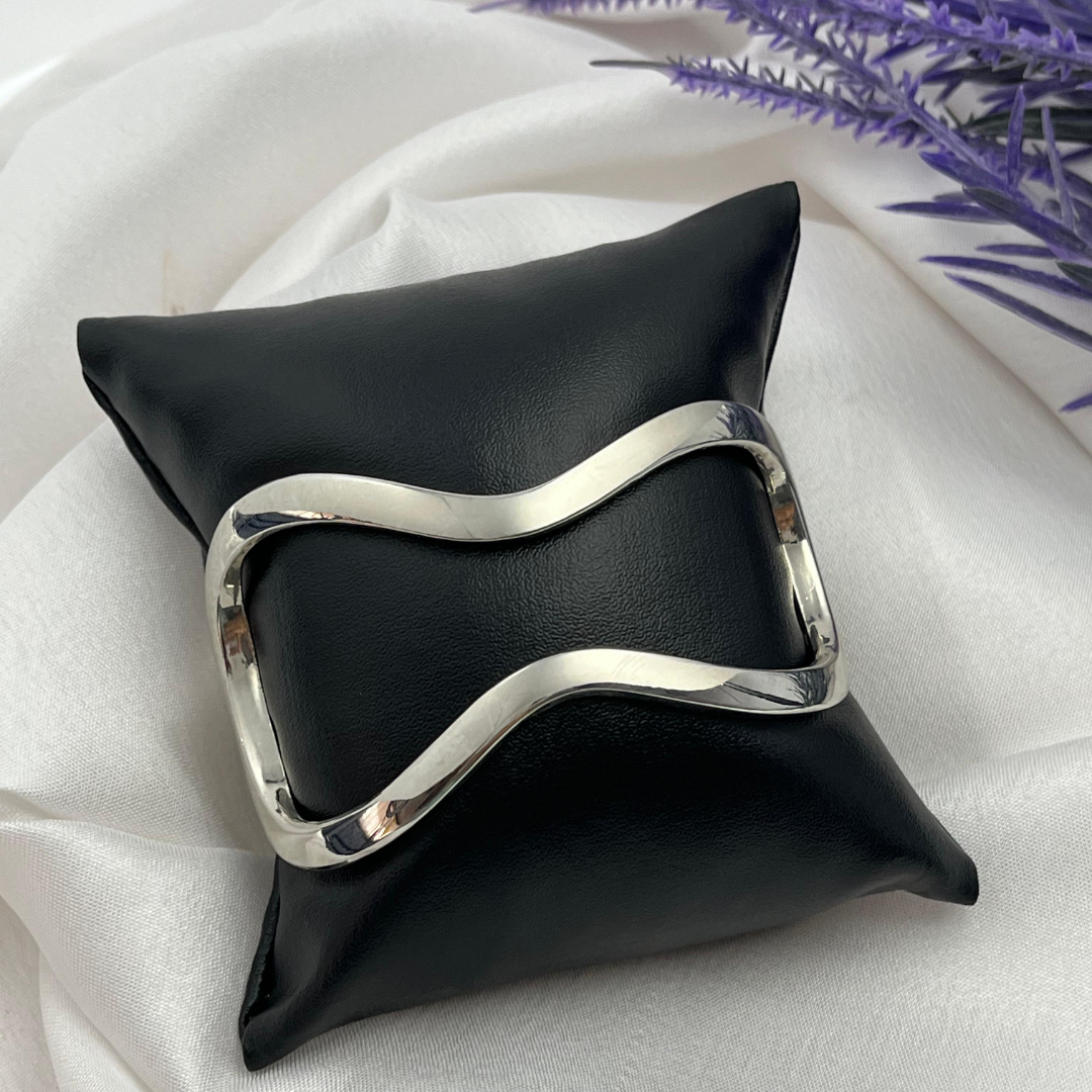 wavy cuff bracelets