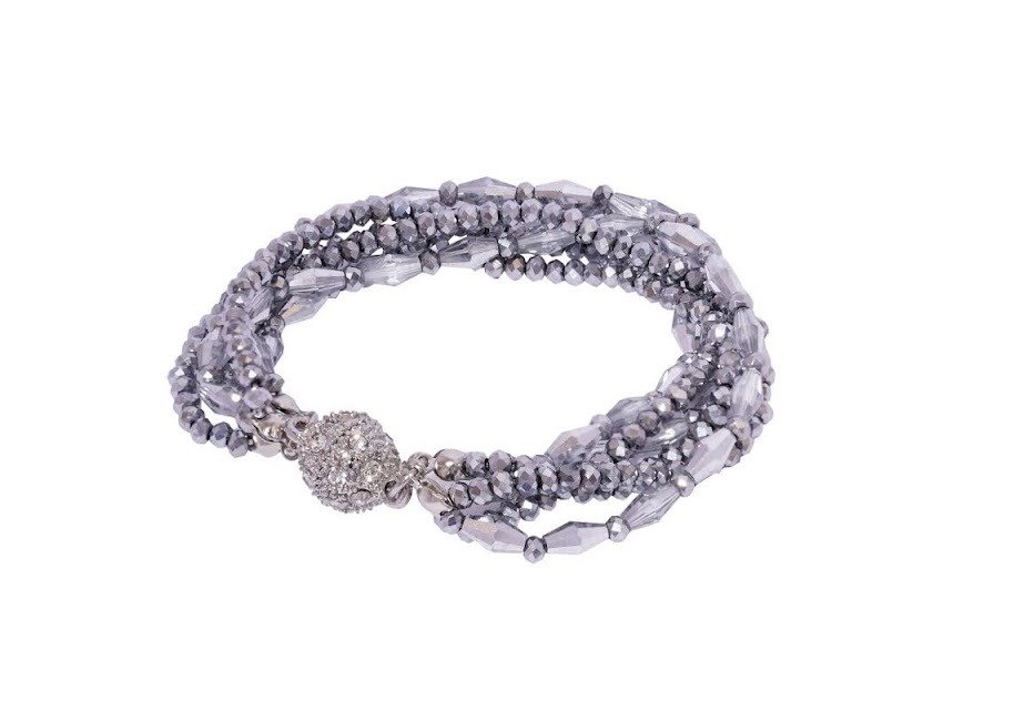 Midnight Spark Crystal Bracelet