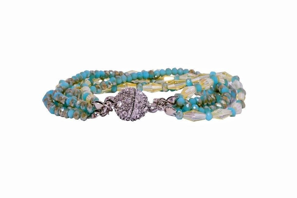 Twilight Lagoon Beads Bracelet