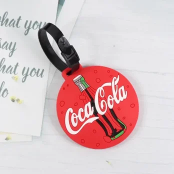Coca-Cola Silicone Bag Tag