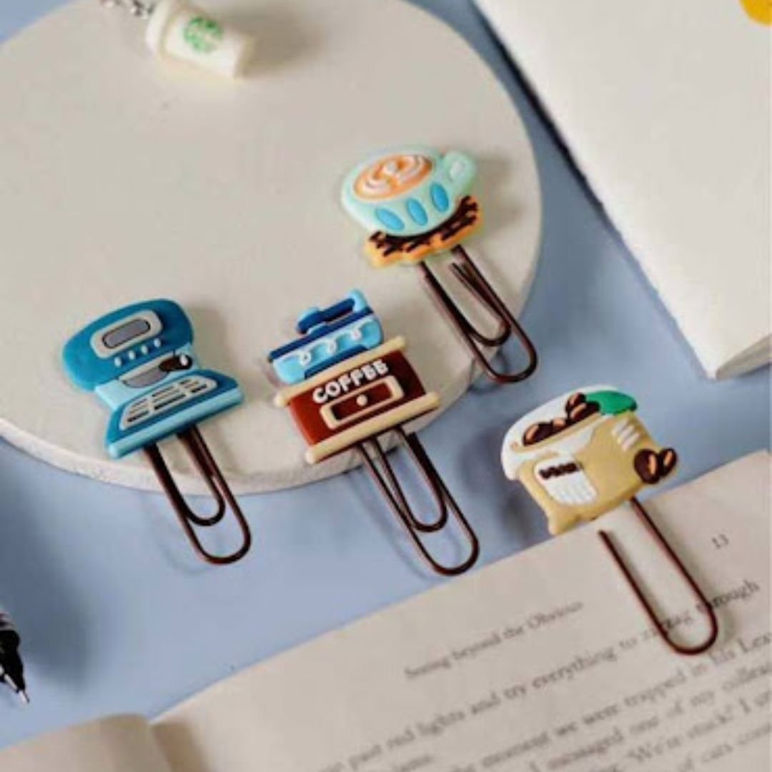 cute-coffee-bookmark-clips-set