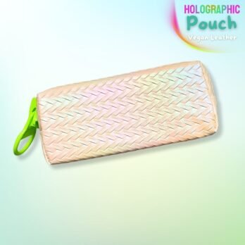 Twilight Holographic Vegan Leather Pouch – Stylish Case