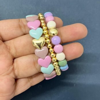Candy Pop Bracelet Stack