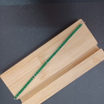 Emerald Whisper Bracelet