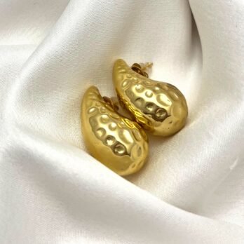 Gilded Drop Earrings