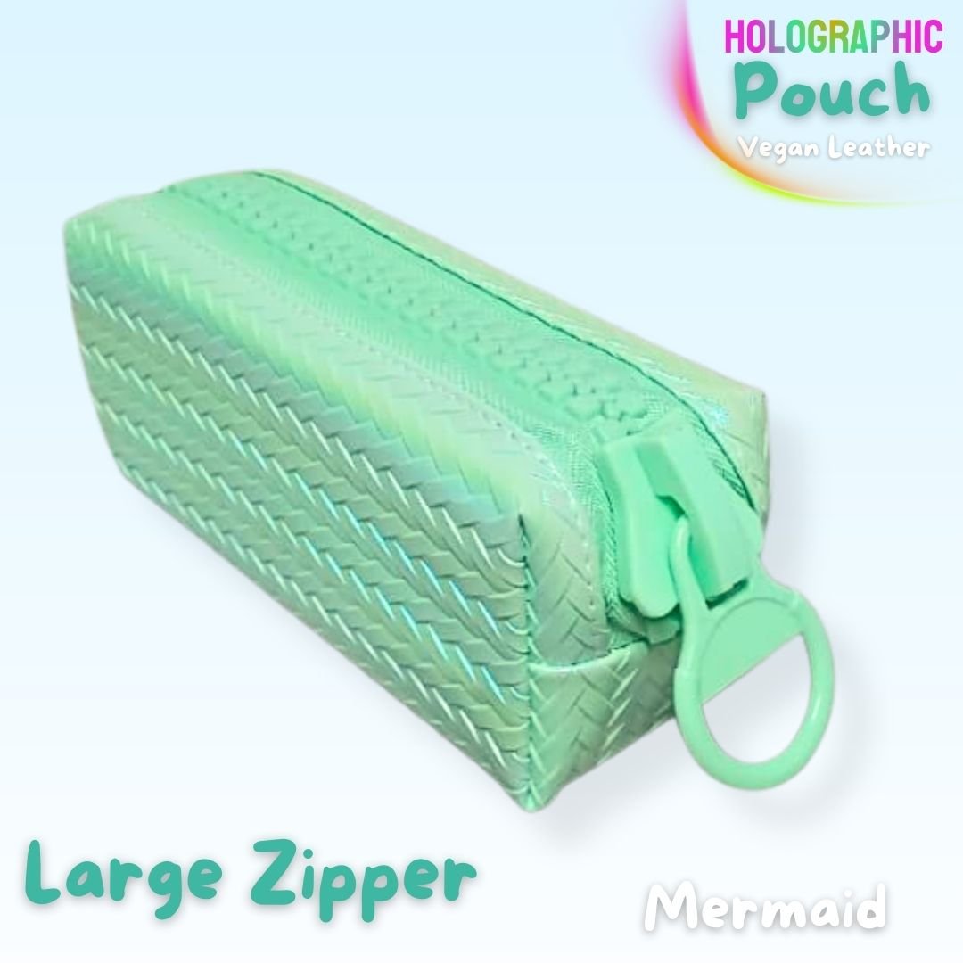 Mermaid Pouch Vegan Leather L