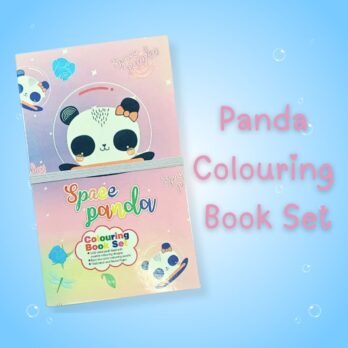 Panda Colouring Book Set