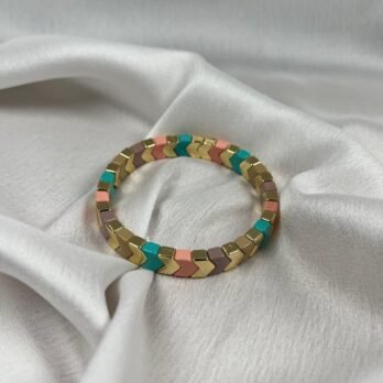 Pastel Chevron Flow Bracelet