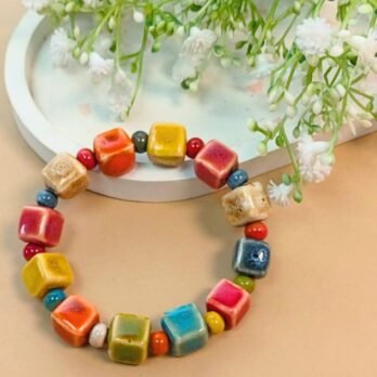 Square Bead Bracelet