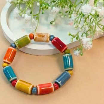 Tube Bead Bracelet