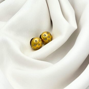 Twinkle Pops – Gold Plated Hoop Earrings