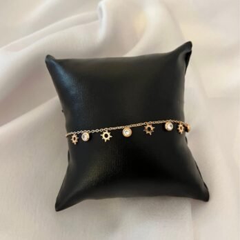 Celestial Glow Charm Bracelet