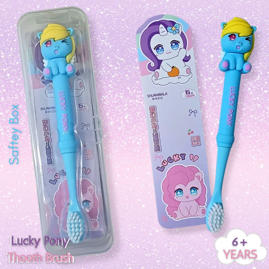 Pony toothbrush - Blue