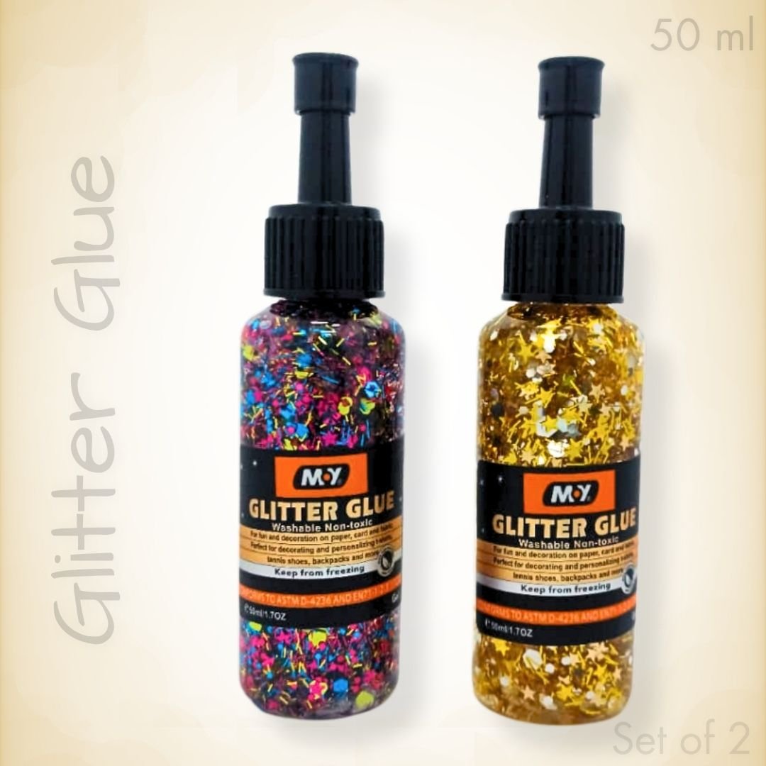 Glitter glue for art and craft