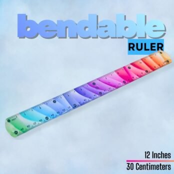 Multicolour Bendable Ruler 30cm