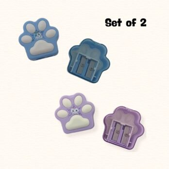 Cute Paw Pencil Sharpeners (Set of 2)